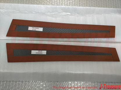 NISMO NISSAN SKYLINE GT-R BNR34 2D ER34 ENR34 Genuine Carbon Pillar Door Garnish
