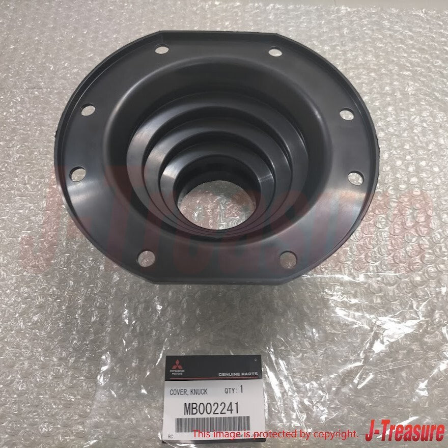 MITSUBISHI JEEP J53 Genuine Front Axle Cover Knuckle Rubber Boot MB002241 OEM
