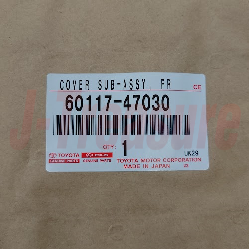 TOYOTA PRIUS PRIME ZVW52 17-20 Genuine Front Pillar Upr Cover RH & LH Set OEM