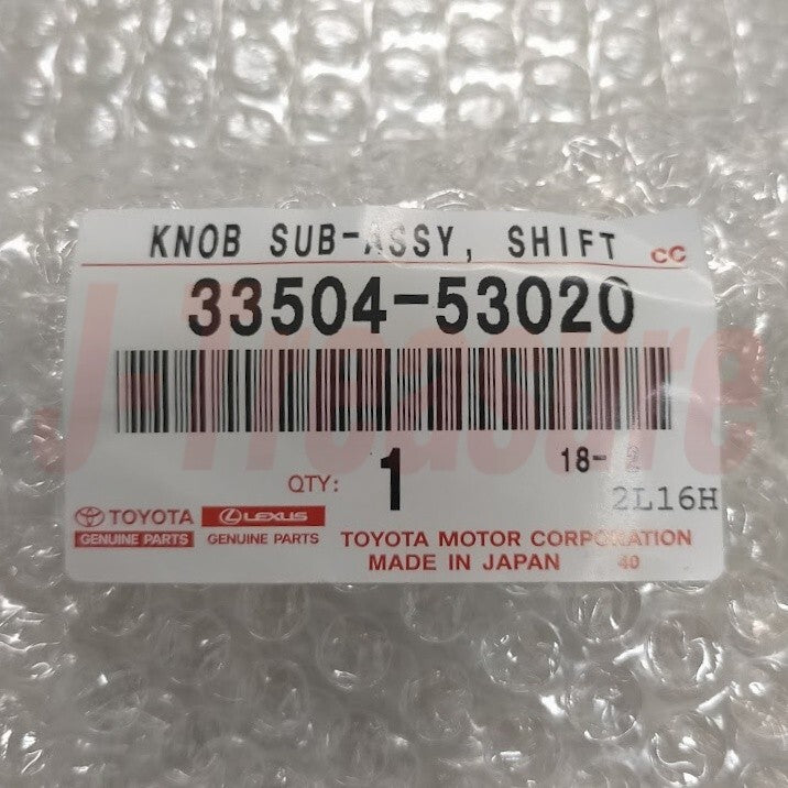 TOYOTA MR2 Spyder LEXUS IS300 01-05 Genuine Shift Knob Chrome 33504-53020 OEM