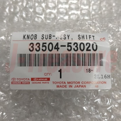 TOYOTA MR2 Spyder LEXUS IS300 01-05 Genuine Shift Knob Chrome 33504-53020 OEM