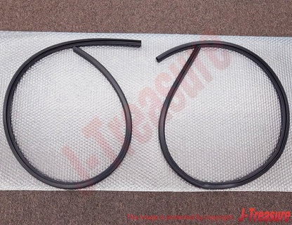 TOYOTA SUPRA JZA80 93-98 Genuine Front Door Weatherstrip Opening Trim RL Set OEM