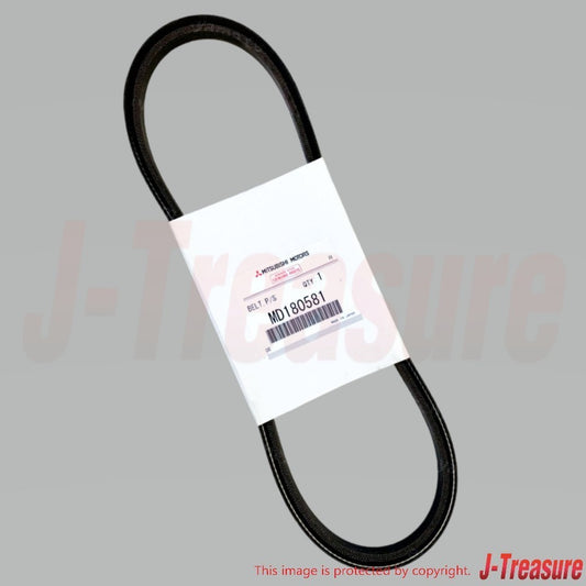 MITSUBISHI DELICA P25W P35W 1990-1999 Genuine Power Steering Belt MD180581 OEM