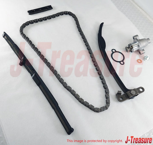 YAMAHA YZ450F 2003-2005 Genuine Chain & Tensioner & Damper(NO.1 & No.2) Set OEM