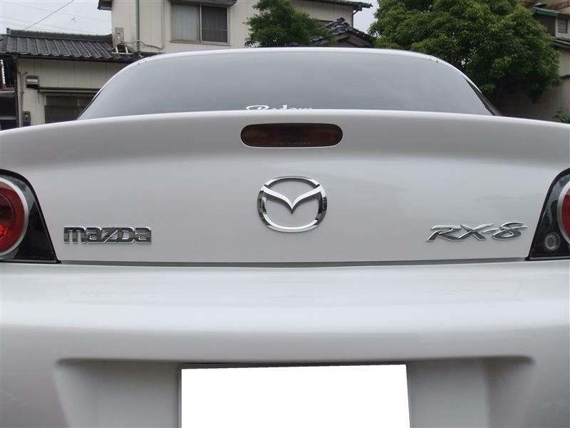 MAZDA RX-8 SE3P 2004-2011 Genuine Rear Trunk Lid "RX-8" Emblem Logo Badge OEM