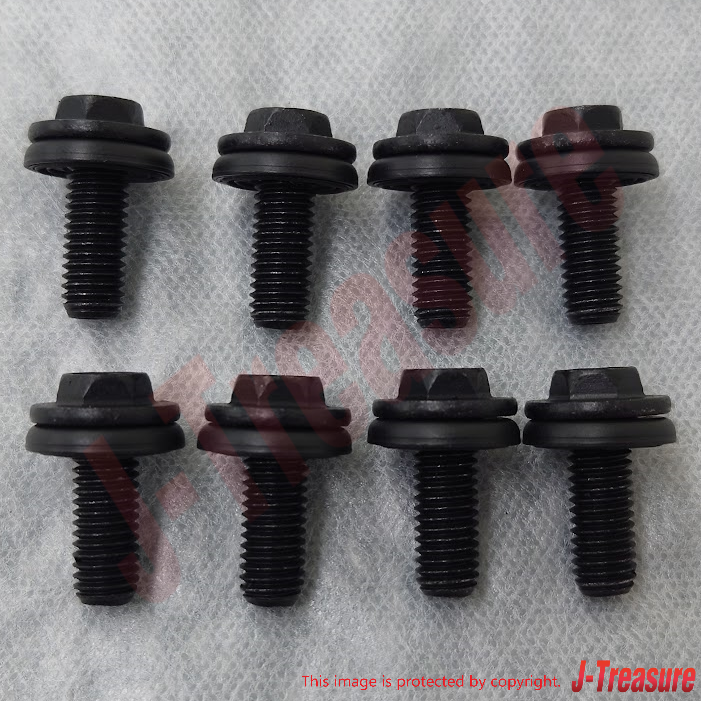 TOYOTA 4RUNNER GRN21# 10-23 Genuine Roof Drip S/Moulding Bolt 90119-08C47 x8 Set
