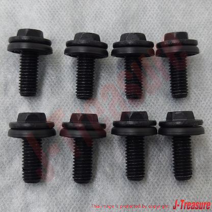 TOYOTA 4RUNNER GRN21# 10-23 Genuine Roof Drip S/Moulding Bolt 90119-08C47 x8 Set