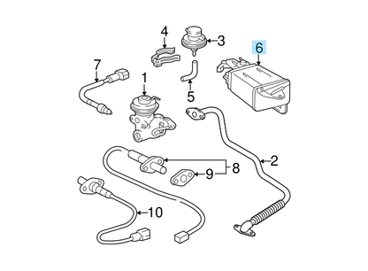 TOYOTA 4RUNNER 96-00 TACOMA 97-00 Genuine Charcoal Canister Assy 77740-35392 OEM