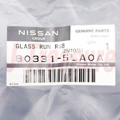 NISSAN NV200 M20 Genuine Front Door Glass Run Rubber LH 80331-5LA0A OEM