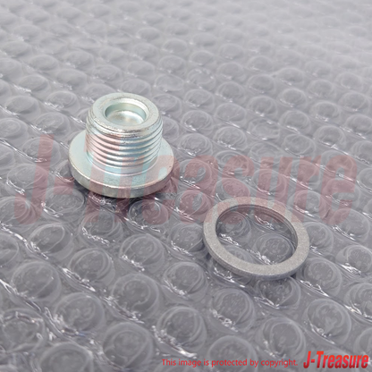 TOYOTA HIGHLANDER ACU2# 01-22 Genuine Transmission Drain Plug & Gasket Set OEM