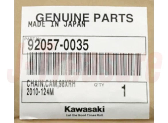 KAWASAKI KX450F '06-08 KLX450R '08-09 '18-19 Genuine Cam Chain 92057-0035 OEM