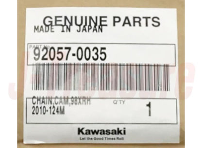 KAWASAKI KX450F '06-08 KLX450R '08-09 '18-19 Genuine Cam Chain 92057-0035 OEM
