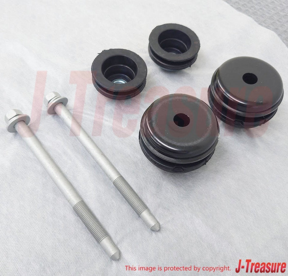 NISSAN PATROL SAFARI Y61 Genuine BODY MOUNTING INSULATOR 1ST & BOLT x2 Set OEM