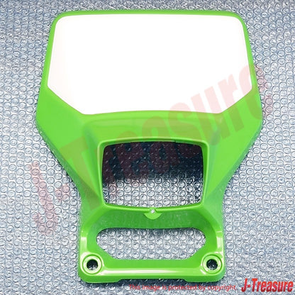 KAWASAKI KDX200 '89-94 Genuine Head Lamp Body Comp 23005-1093-AC Green/Whit OEM
