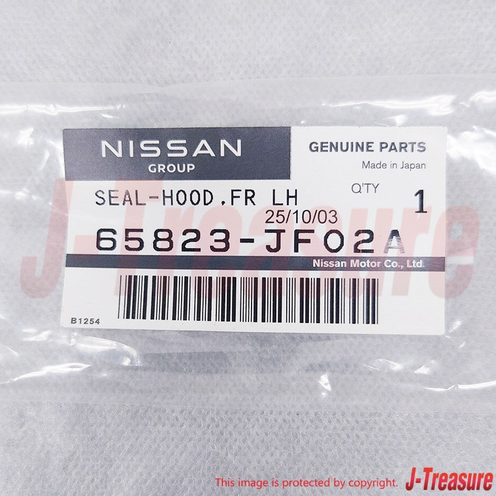 NISSAN GT-R R35 2009-2021 Genuine Hood Bumper & Hood Front Seal RH LH Set OEM