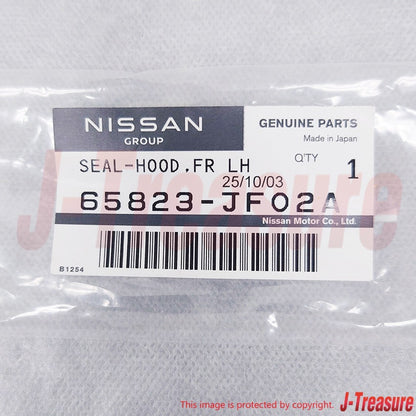 NISSAN GT-R R35 2009-2021 Genuine Hood Bumper & Hood Front Seal RH LH Set OEM