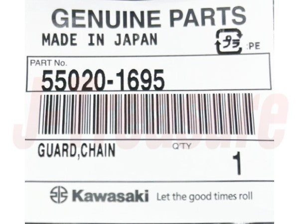 KAWASAKI NINJA ZX-12R ZX1200 '00-05 Genuine Swingarm Chain Guard 55020-1695 OEM