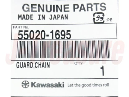 KAWASAKI NINJA ZX-12R ZX1200 '00-05 Genuine Swingarm Chain Guard 55020-1695 OEM