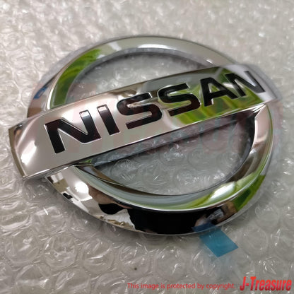 NISSAN FAIRLADY Z 350Z 370Z WINGROAD Genuine Front Chrome Emblem Badge OEM