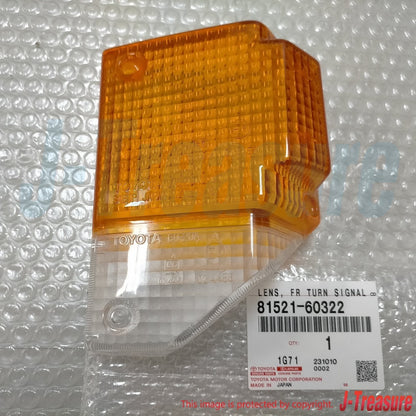TOYOTA LAND CRUISER BJ70 Genuine Front Turn Signal Lamp Lens RH & LH Set OEM