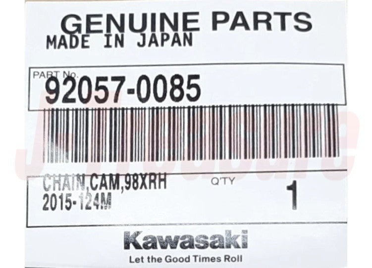 KAWASAKI NINJA ZX-10R ZX1000 '04-10 Genuine Chain(98Xrh2015-124M) 92057-0085 OEM