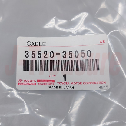 TOYOTA 4RUNNER PICKUP VZN 1987-1995 Genuine Throttle Cable Assy 35520-35050 OEM
