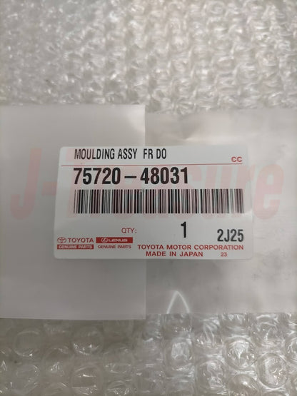 LEXUS RX330 RX350 RX400h Genuine Front Door Belt Moulding LH 75720-48031 OEM