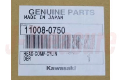 KAWASAKI KX250F 2013-2014 Genuine Cylinder Head Comp 11008-0750 OEM