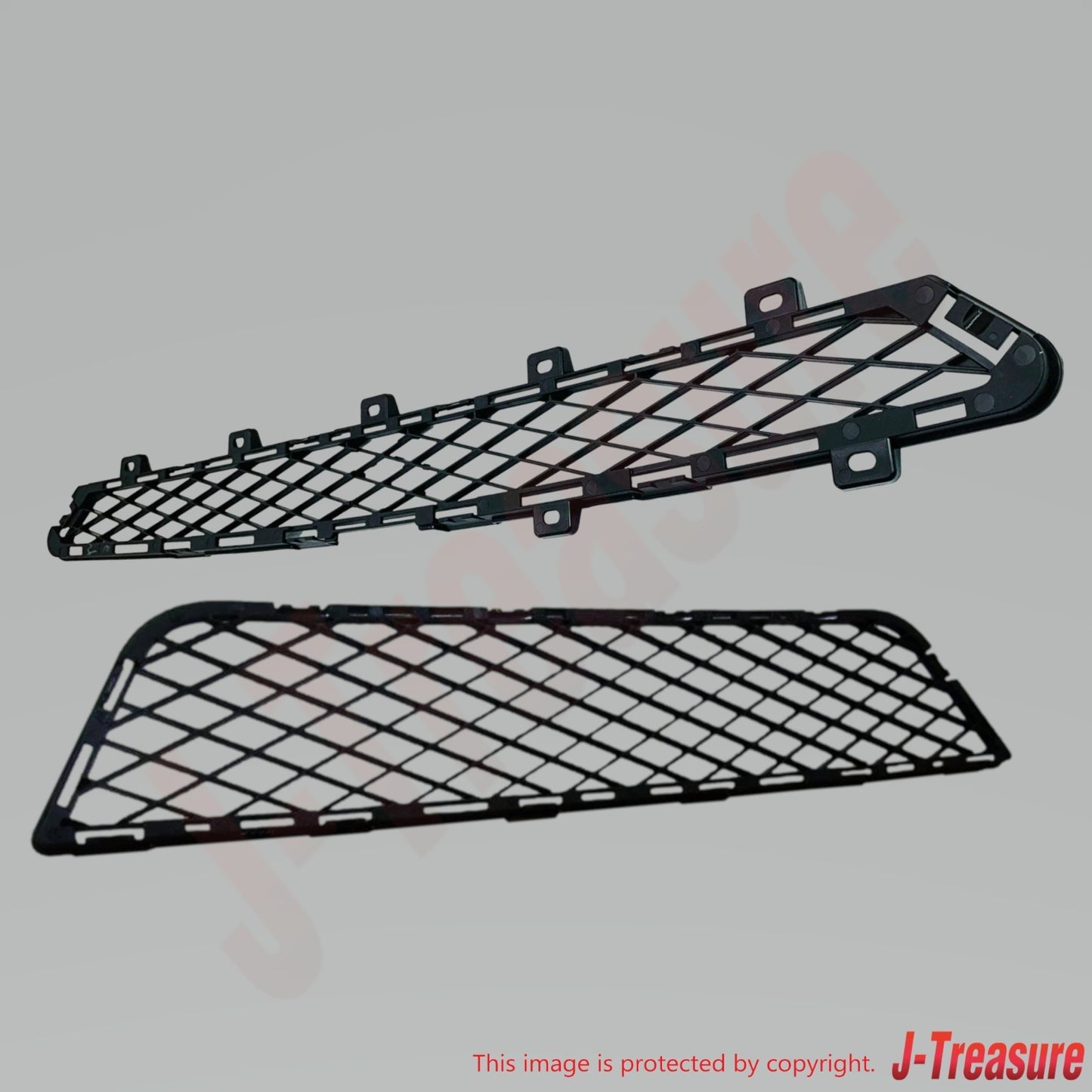 NISSAN GT-R R35 '11-16 Genuine Front Bumper Upper Grille & Lower Grille Set OEM