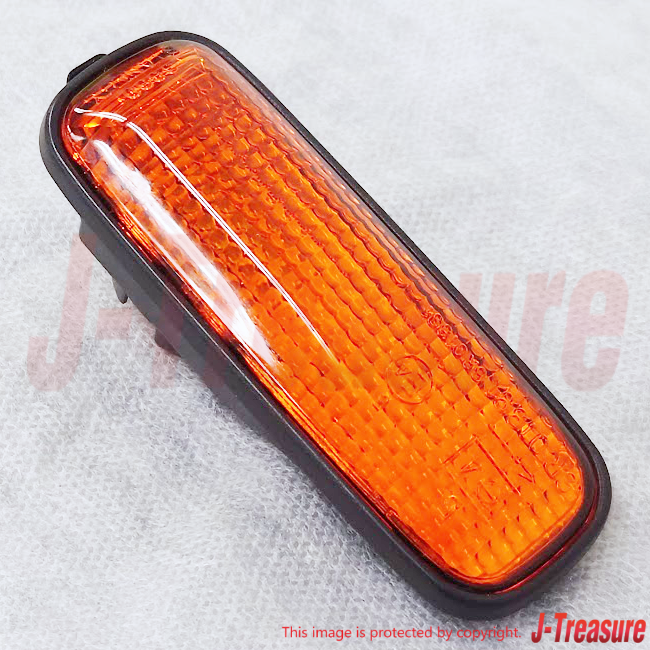 HONDA CIVIC EK4 EK9 Genuine Front Fender Side Turn Marker Lamp Orange Set OEM
