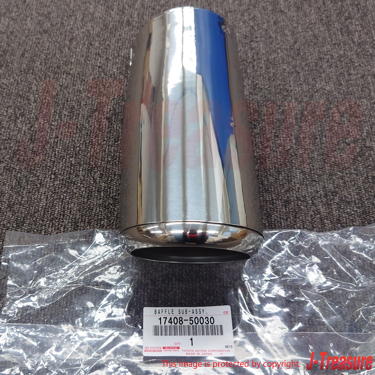LEXUS SC430 UZZ40 2002-2010 Genuine Exhaust Tail Pipe Baffle Sub Assy x2 Set OEM