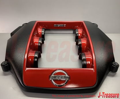 NISSAN NISMO GT-R R35 Genuine VR38DETT Red Ornament Assembly Engine Cover OEM