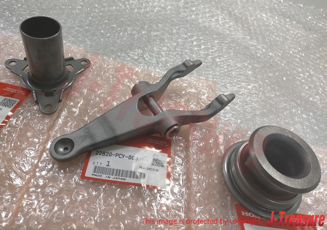 HONDA S2000 AP1 AP2 00-09 Genuine Clutch Release Fork & Bearing & Guide Set OEM