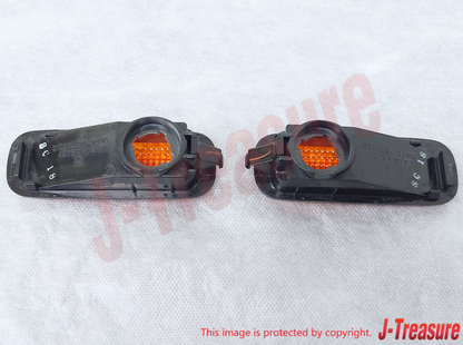 HONDA CIVIC EK4 EK9 Genuine Front Fender Side Turn Marker Lamp Orange Set OEM