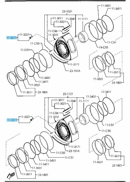 MAZDA RX-8 RX8 SE3P Genuine Rotary Engine Corner Seal N3H1-11-C2XE 12pcs Set OEM