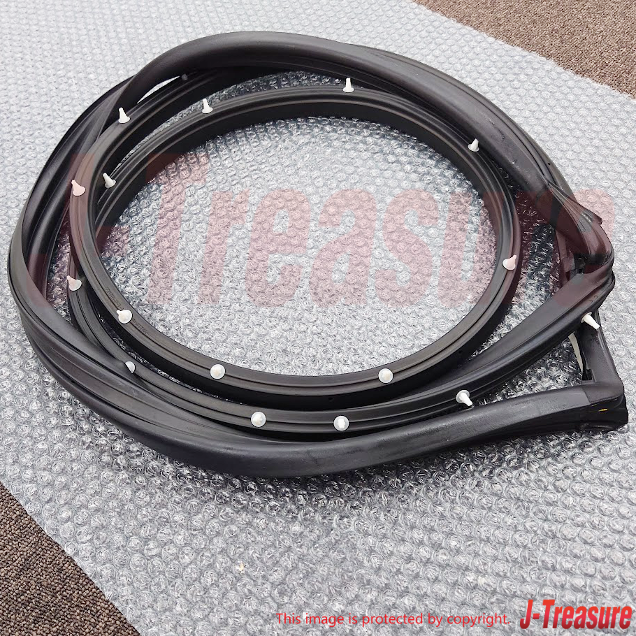 MITSUBISHI LANCER EVO4 CN9A EVO5 6 CP9A Genuine Front Door Weatherstrip Set OEM