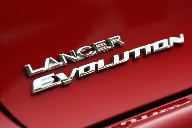MITSUBISHI LANCER EVOLUTION 10 CZ4A Genuine "EVOLUTION"  Rear Emblem Budge OEM