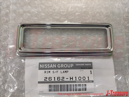 DATSUN 1200 NISSAN B110 B120 SUNNY UTE Genuine Side Flasher Chrome Rims OEM Part