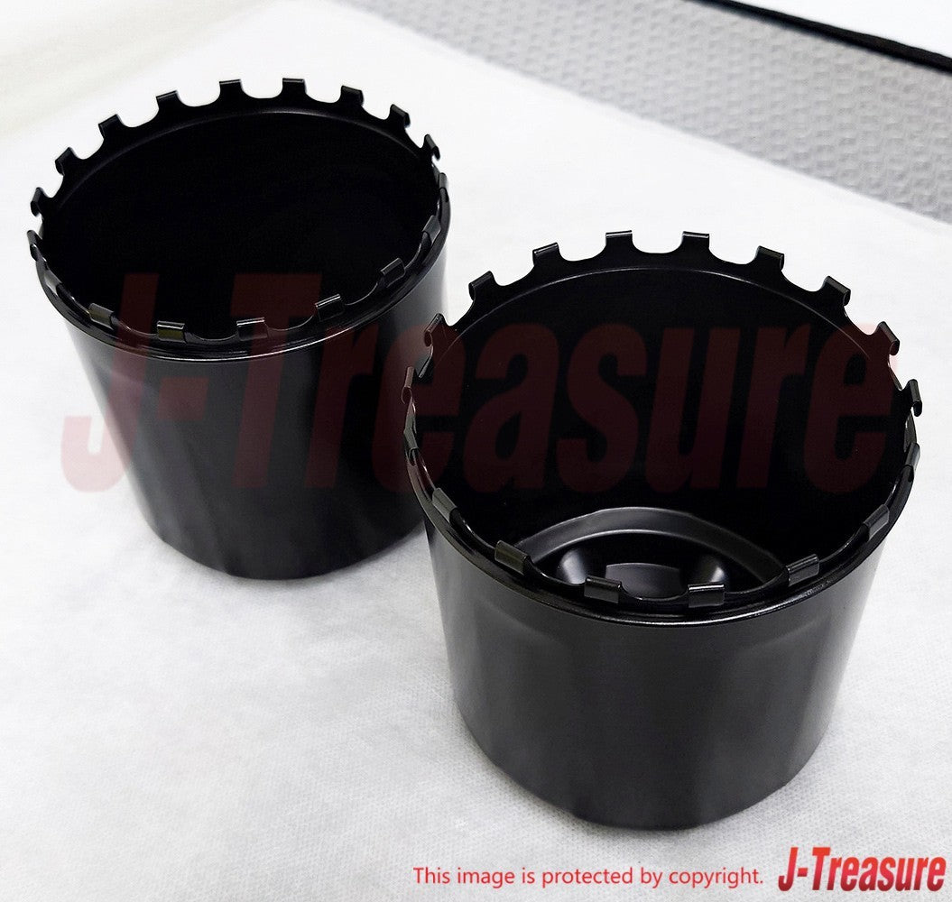 TOYOTA LAND CRUISER FJ70 90-96 Genuine Wheel Hub Ornament 42603-60013 x2 Set OEM