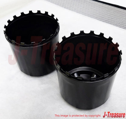 TOYOTA LAND CRUISER FJ70 90-96 Genuine Wheel Hub Ornament 42603-60013 x2 Set OEM