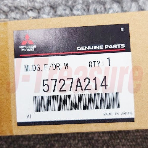 MITSUBISHI OUTLANDER SPORT 11-24 Genuine  Door Belt Molding Front Rear Set OEM