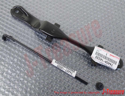TOYOTA SUPRA JZA80 '95- Genuine Battery Hold Down Clamp & Bolt & Nut Set