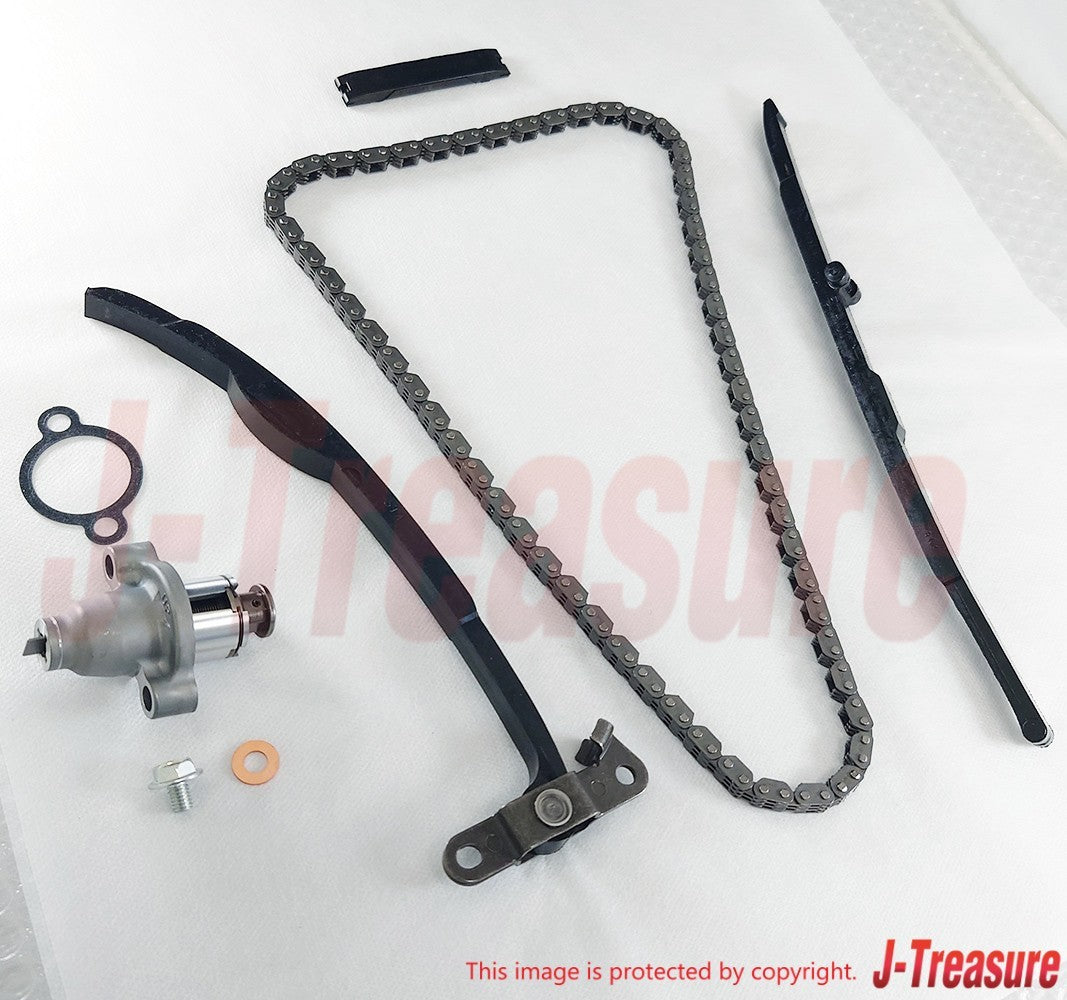 YAMAHA YZ450F 2003-2005 Genuine Chain & Tensioner & Damper(NO.1 & No.2) Set OEM
