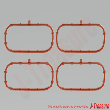 MITSUBISHI LANCER CY4A '08-17 Genuine Inlet Manifold Gasket 1542A133 x4 Set OEM