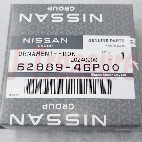NISSAN FAIRLADY Z 300ZX Z32 93-98 Genuine Front Gold-Black Emblem 62889-46P00