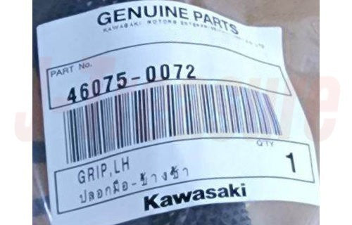 KAWASAKI KLX110 KLX110R KLX110R L '10-25 Genuine Handle Grip LH 46075-0072 OEM