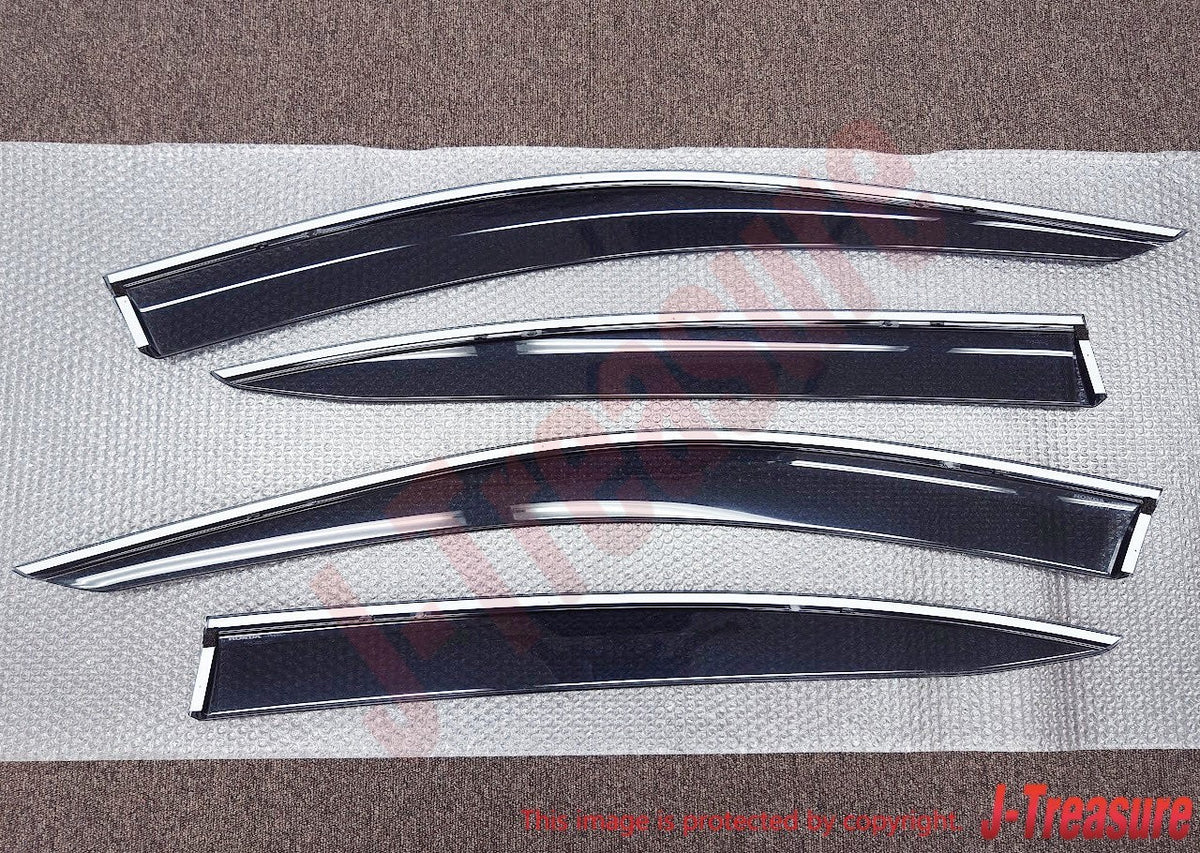 HONDA LEGEND ACURA RLX KC2 Genuine Door Visor RH & LH Front & Rear 4pcs Set OEM