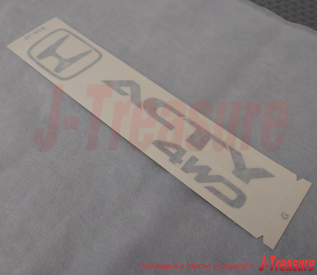 HONDA ACTY TRUCK HA6 HA7 Genuine Rear Sticker 75723-S3A-J00ZC OEM