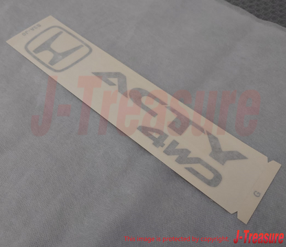 HONDA ACTY TRUCK HA6 HA7 Genuine Rear Sticker 75723-S3A-J00ZC OEM