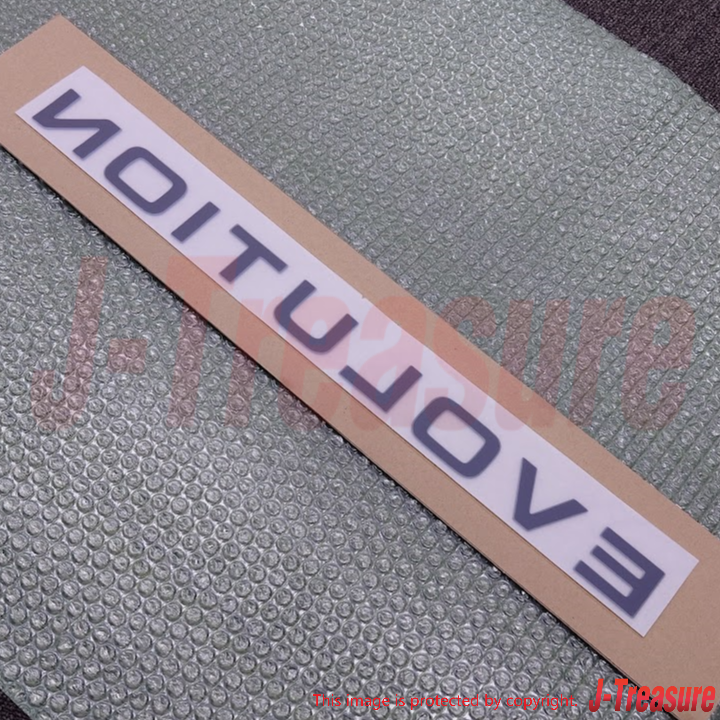 MITSUBISHI PAJERO V55W 1997 Genuine Front Door Evolution Mark Decal MR361642 OEM